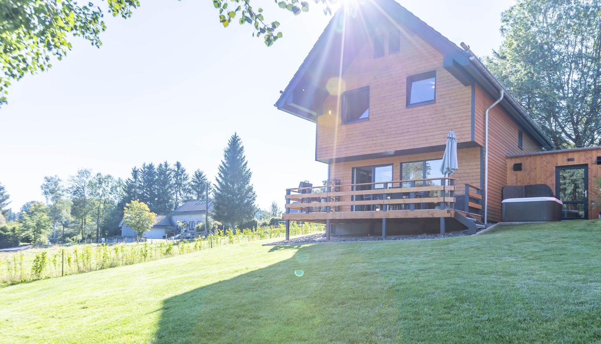 Villa Urlaub am Schwarzbach Bütgenbach Exterior foto